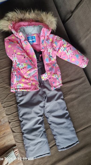 Зимний костюм для девочки