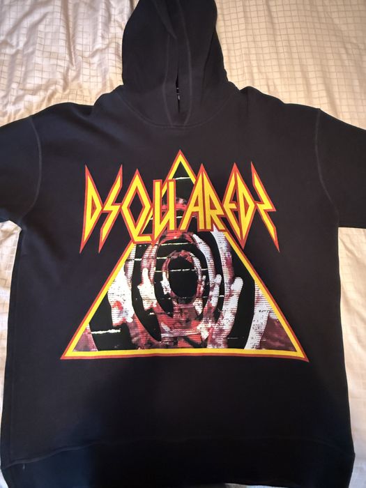 Dsquared2 Суитчер/Hoodie/Unisex/Черен цвят