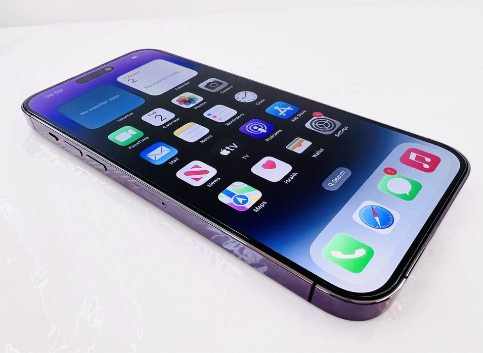 Apple iPhone 14 Pro Max 128GB Deep Purple Отличен! Гаранция!
