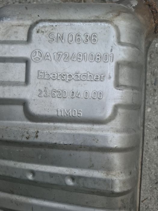 Evacuare mercedes slk