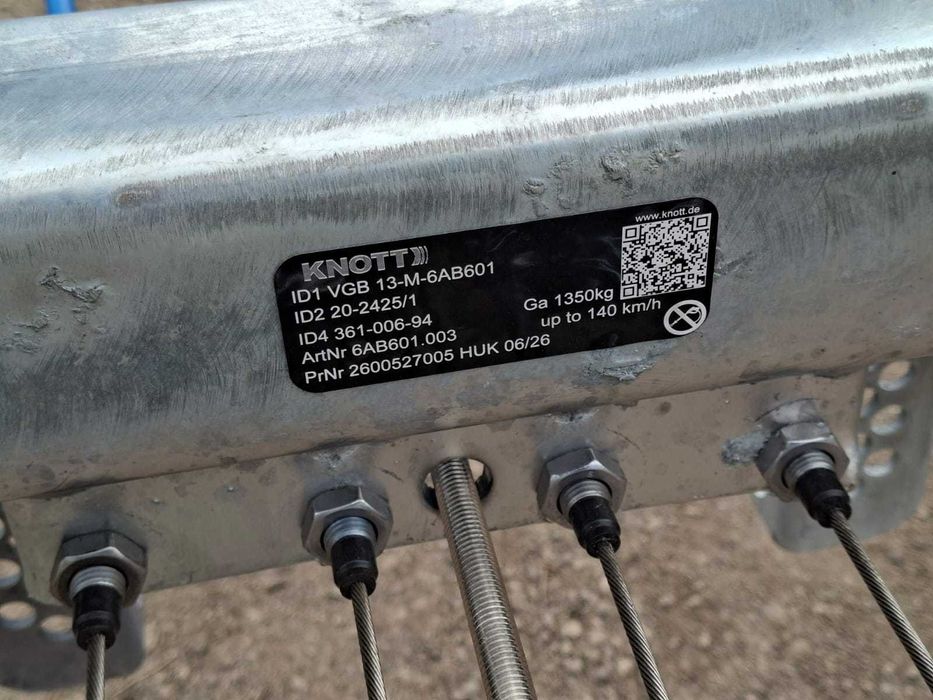 НОВО колесар Vlemmix Boat Trailer 700 2700kg