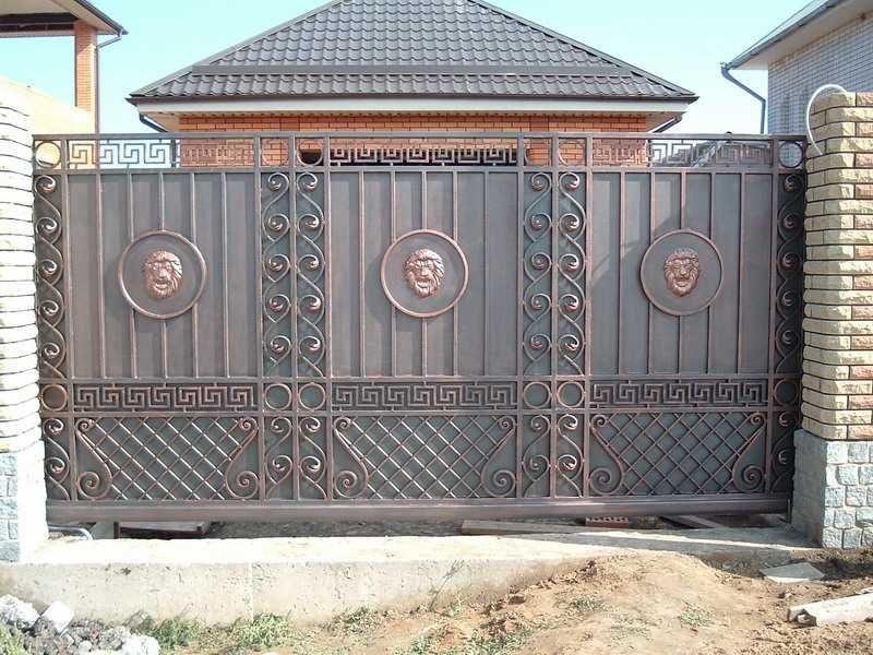 Ворота, откатные ворота, распашные ворота