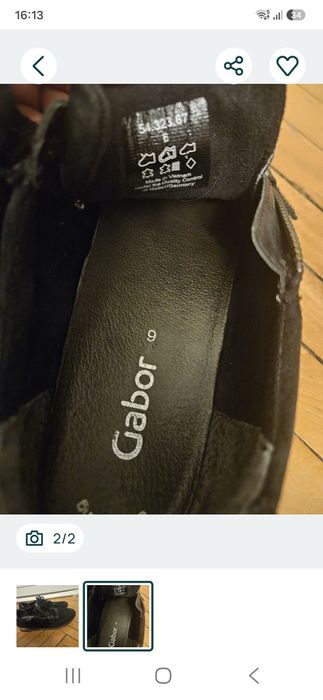 Sneakers Gabor 39 piele