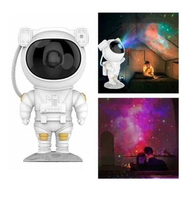 Проектор-Ночник "Космонавт" - Звездное Небо У Вас Дома!  Новый Год