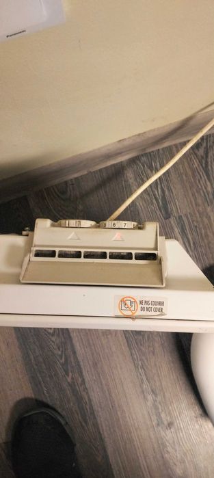 Конвекторна стенна печка