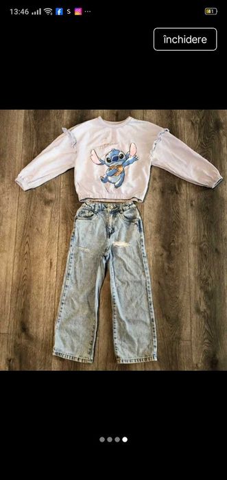 Lot haine fetița 122-128