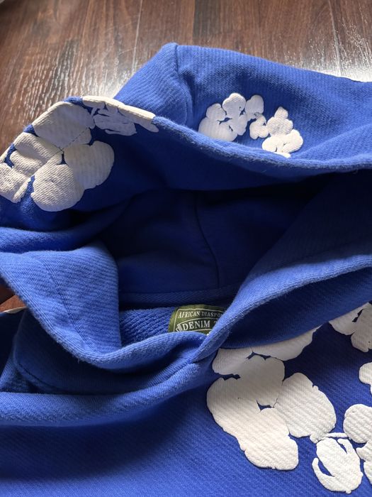 Denim Tears Royale Blue Hoodie/горнище