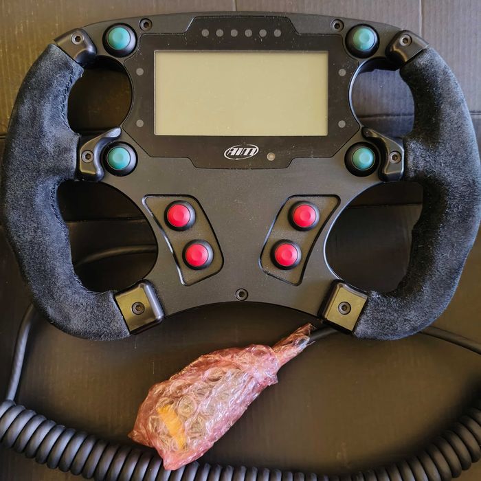 Volan sport, racing cu afisaj incorporat