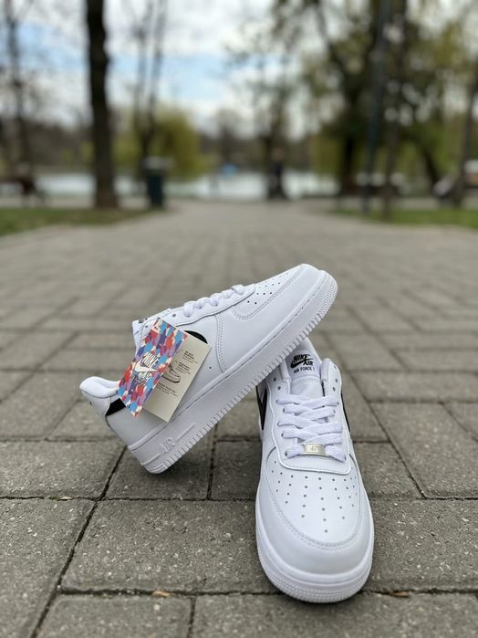 Adidasi Nike Air Force 1 Alb 07 - Model Unisex