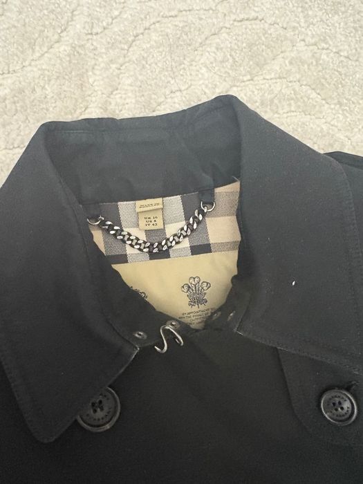 Черный тренч Burberry