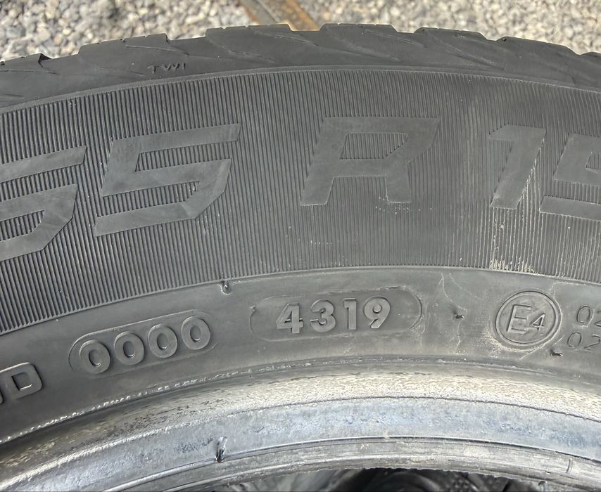 4бр 185/65/15 на 7мм с 19дот Вредщайн