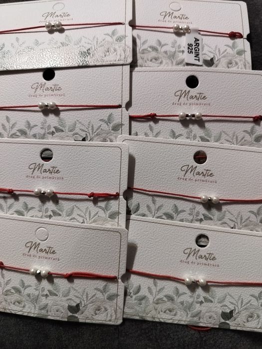 Brățări cu bile din Aur14k ,se pot face și cu argint.