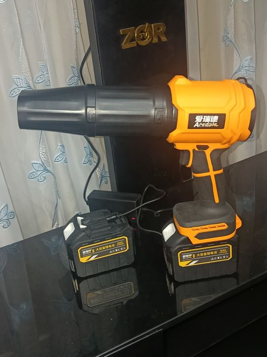 Воздуходув Мощная аккумуляторная турбо-воздуходувка Aredale