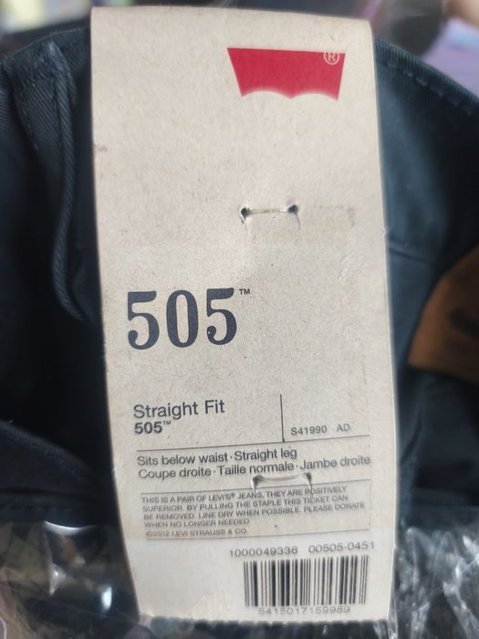 Дънки Levi's 505 нови