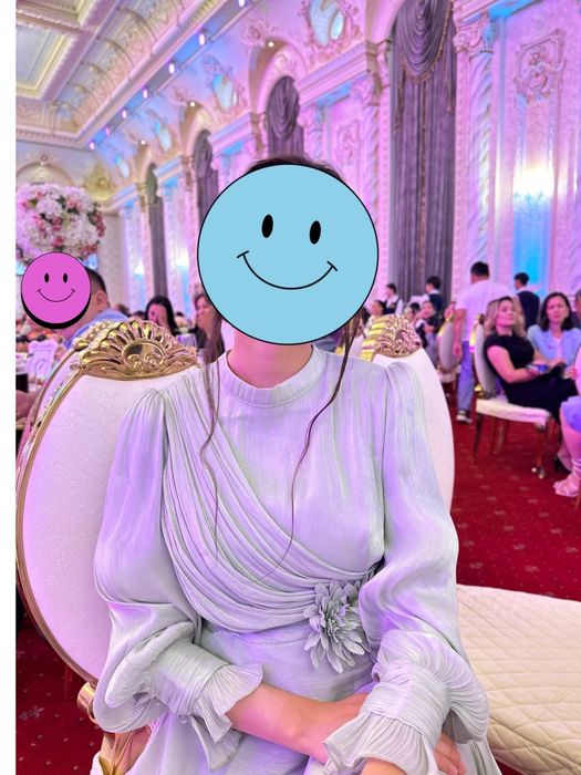 Платье шикарное, вечернее, чисто турецкое