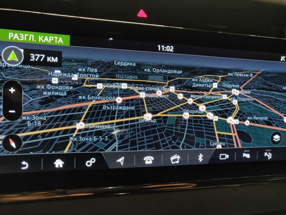 Смяна регион карти, навигация на Aмерикански и Kанадски коли за Европа