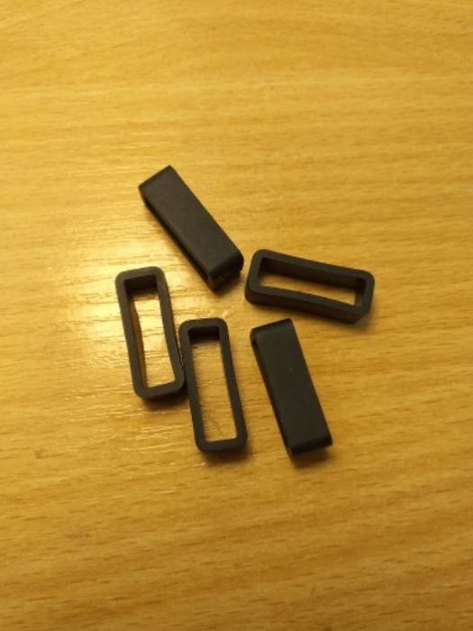 Set 4 gaici silicon ptr curele ceas 22 mm