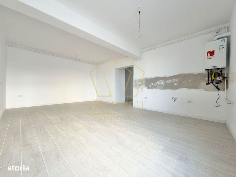 Apartament cu 2 camere, 54 mp utili la parter finalizat la asfalt in G — fotografia 3