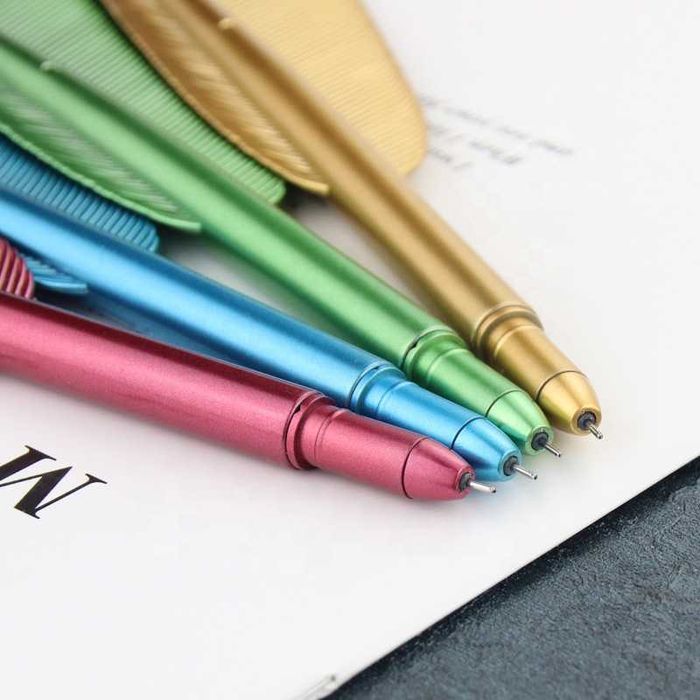 Гелевая Ручка Перо