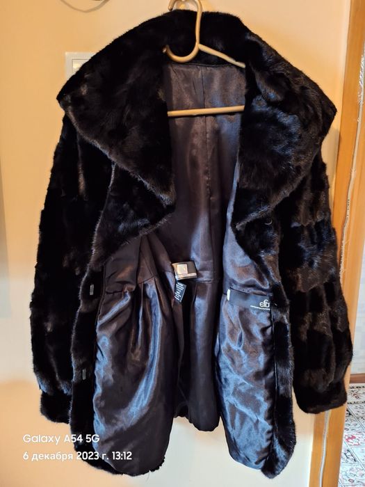 Шуба  норковая бочонок