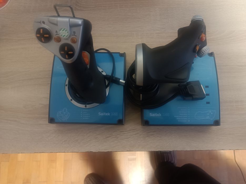 Джойстик flight simulator Saitek xs 45