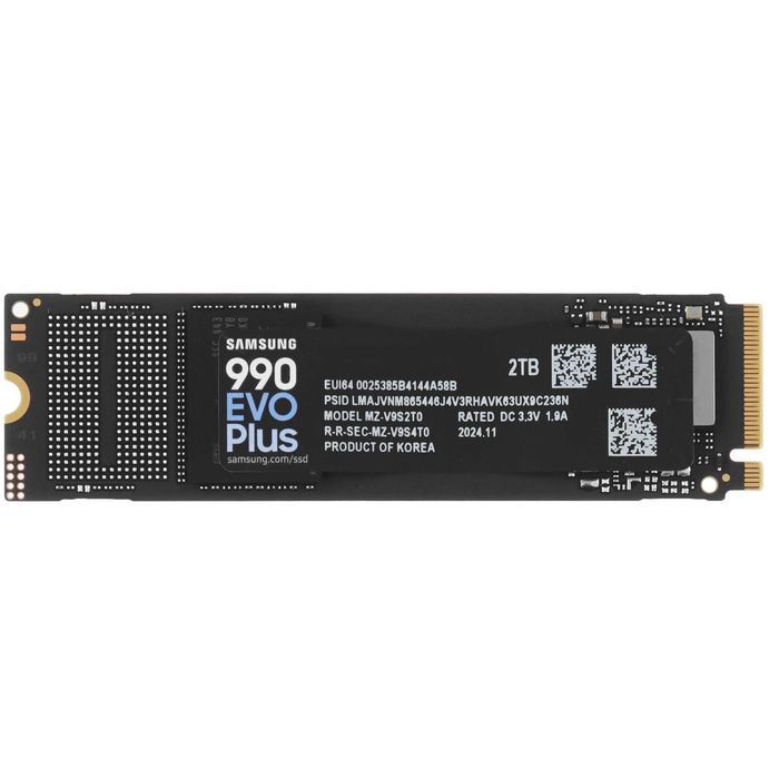 - Твердотельный накопитель SSD M.2 2TB Samsung 990 EVO Plus NVMe PCIe