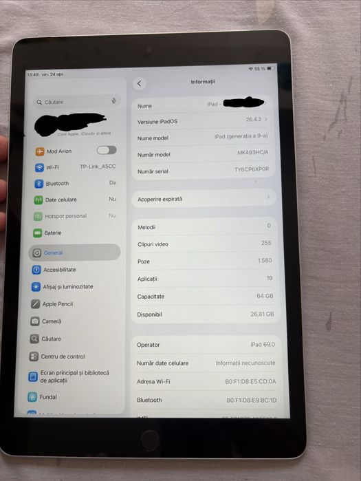 iPad 9th generation (2021)- 10.2