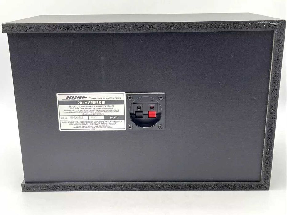 Boxe Bose 201 Series III Direct Reflectig Loudspeaker System