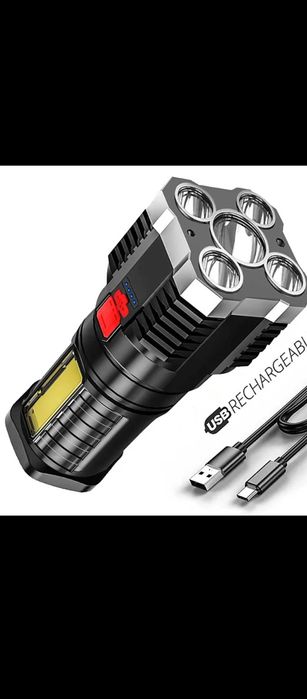 Мощен фенер с четери режима