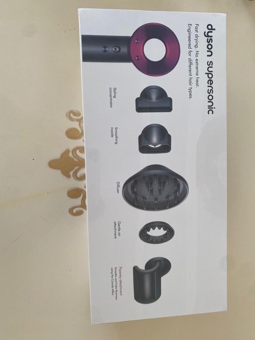 Uscator de par Dyson Supersonic HD07 Fier/Fuchsia,5 accesorii