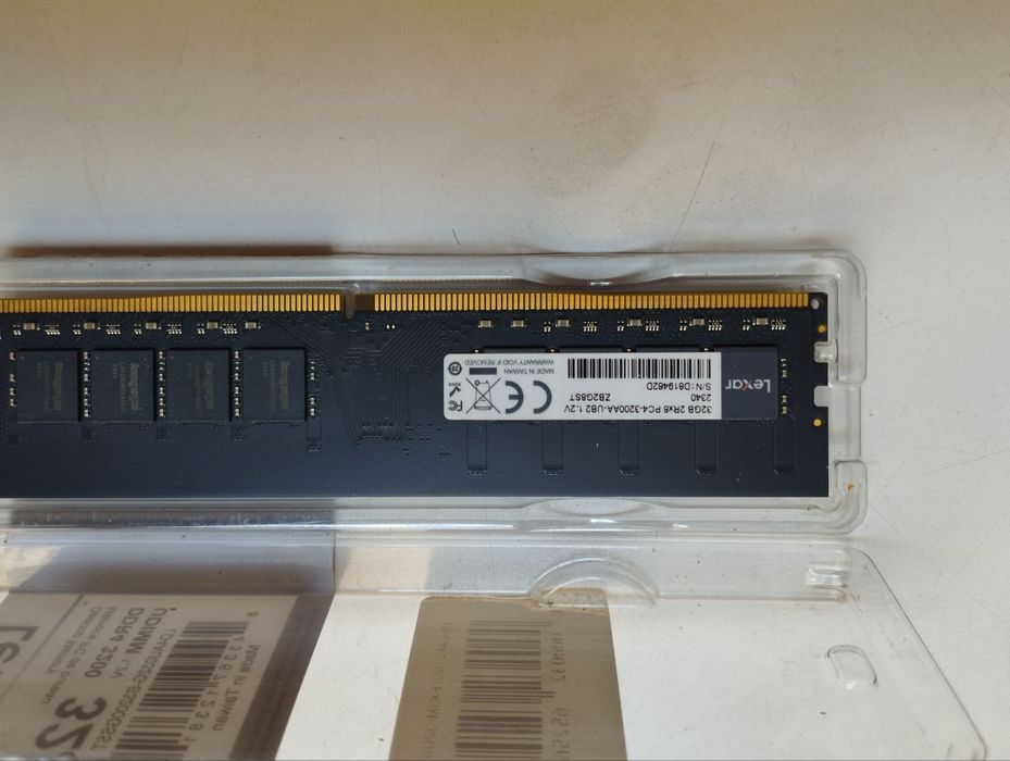Продается ОЗУ Lexar DDR4 32GB 3200
