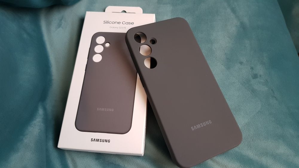 Husa Silicon Originala Samsung Galaxy S23 si S23 FE Noua,slim!lichidar