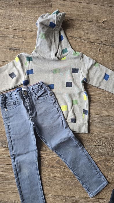 3-4год 104см пуловери Zara и жилетка Zara и Timberland