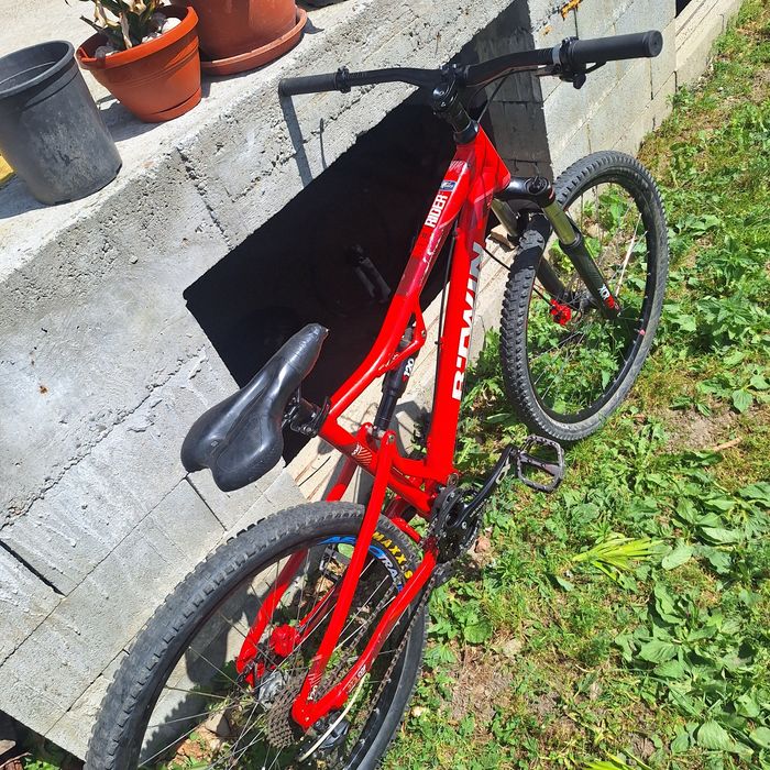 Rockrider btwin 540s bicicleta Full suspension mtb downhill,enduro