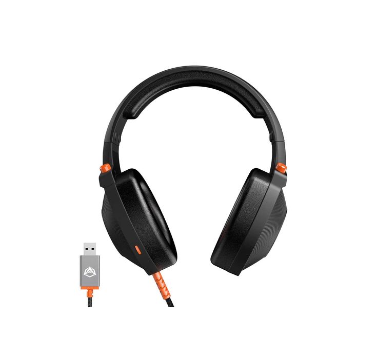 ! Гарнитура Meetion HP012 Black проводная игровая RGB