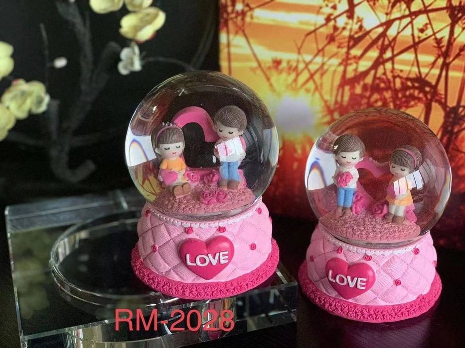 Хрустальные снежные шары White Moon