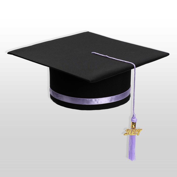 Toca, Esarfa si Cocarda, Set Nepersonalizat, Lila, Liceu, Facultate