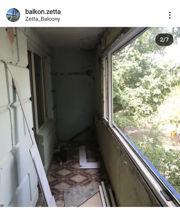 Балкон Zetta под ключ !!!