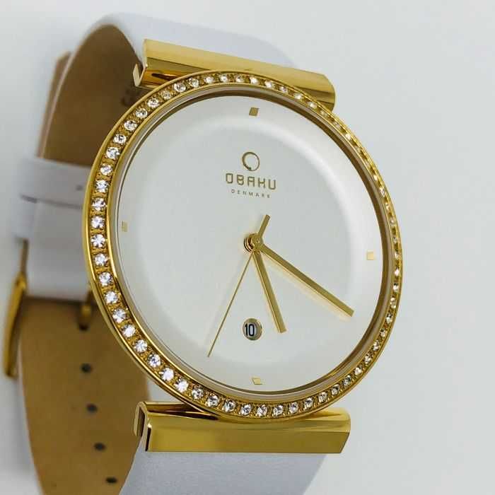 Елегантен Дамски часовник OBAKU. Нов, Оригинал!