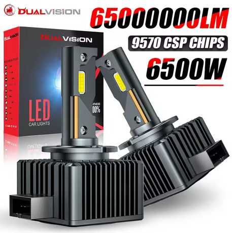 Dualvision D1S LED Двустранен CSP чип  ​​​90W Plug&Play 30000LM CANBUS
