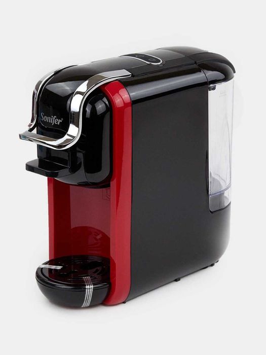 Кофемашина 3в1 Sonifer SF3547 подходит для капсульного и молотого кофе