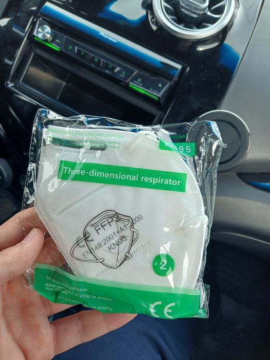 Maska KN 95 himoya vositasi