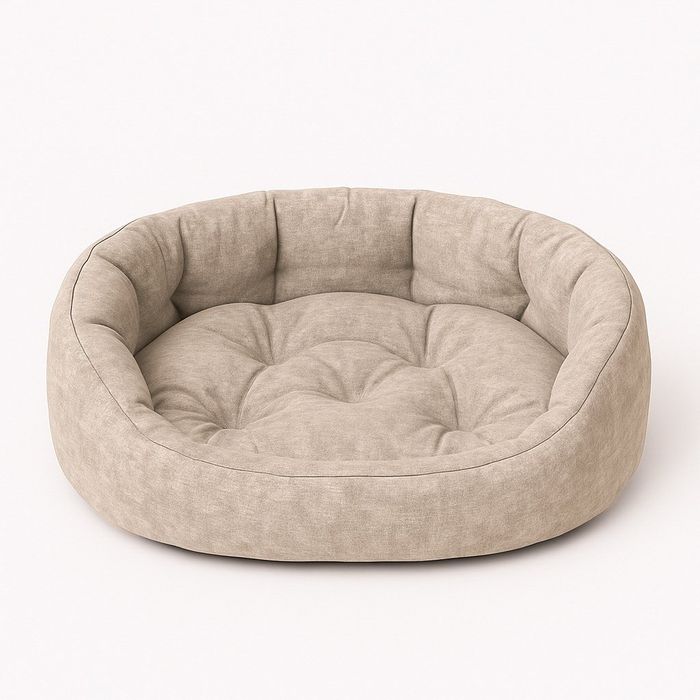 Пухкаво легло за куче/коте NATASHA (Beige - Светлобежово , Размери)