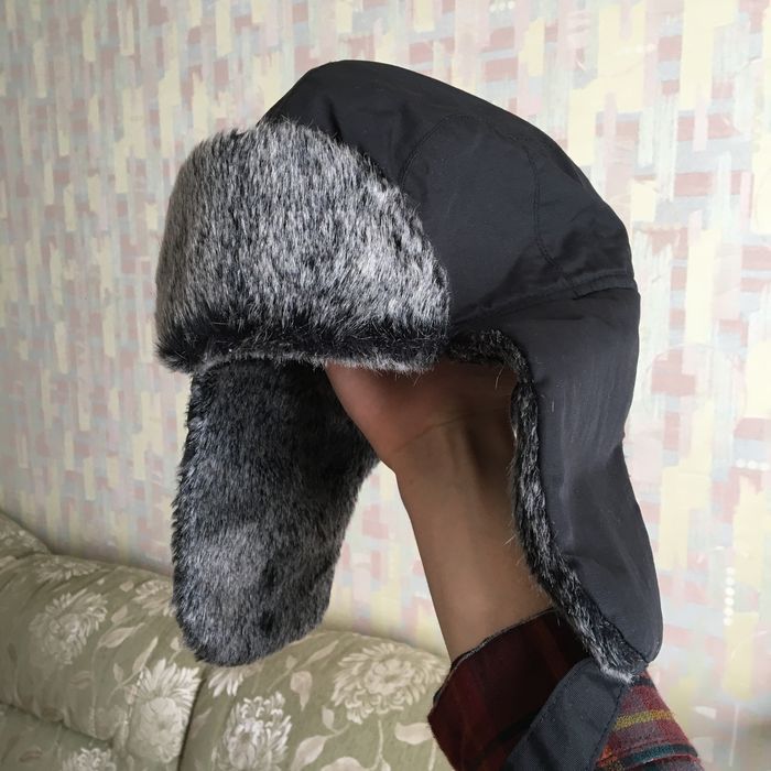 Тёплая шапка ушанка