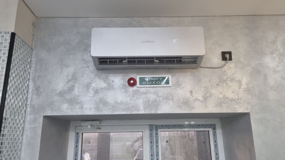 Установка кондиционера