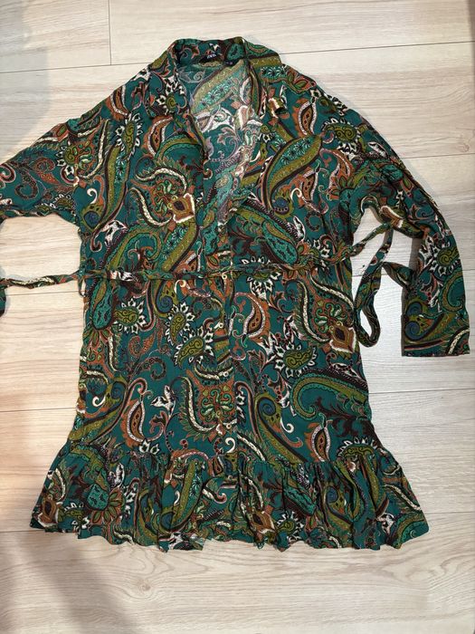 Camasa lunga Zara, colorata.