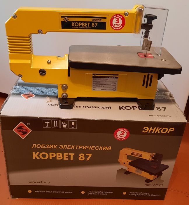 Станок лобзиковый "КОРВЕТ 87".