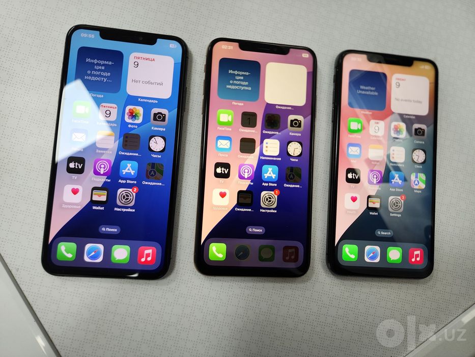 Iphone XS Max 64GB Batareka 100% Gold Black Xammayogi ishlidi