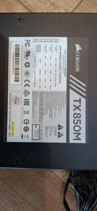 Sursa Gaming Corsair TX850M de 850W