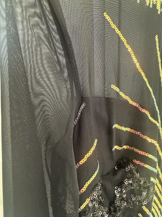 Дамска рокля с пайети хамелеон